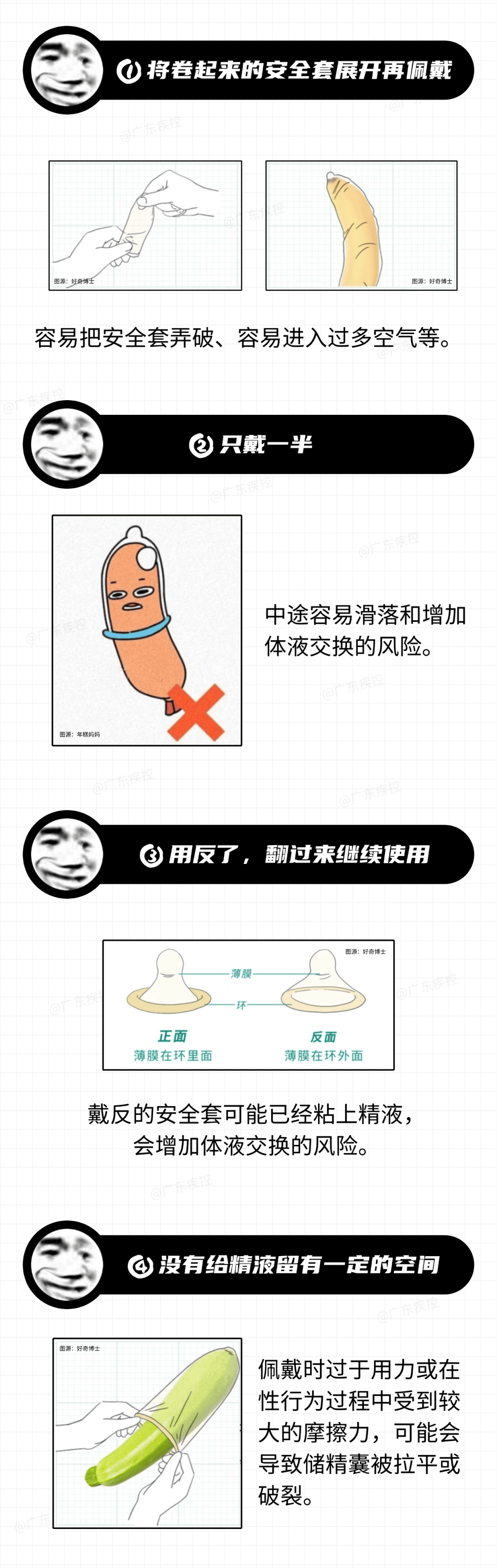 不懂就问:用了安全套就能防艾滋?这些错误用法,很危险……