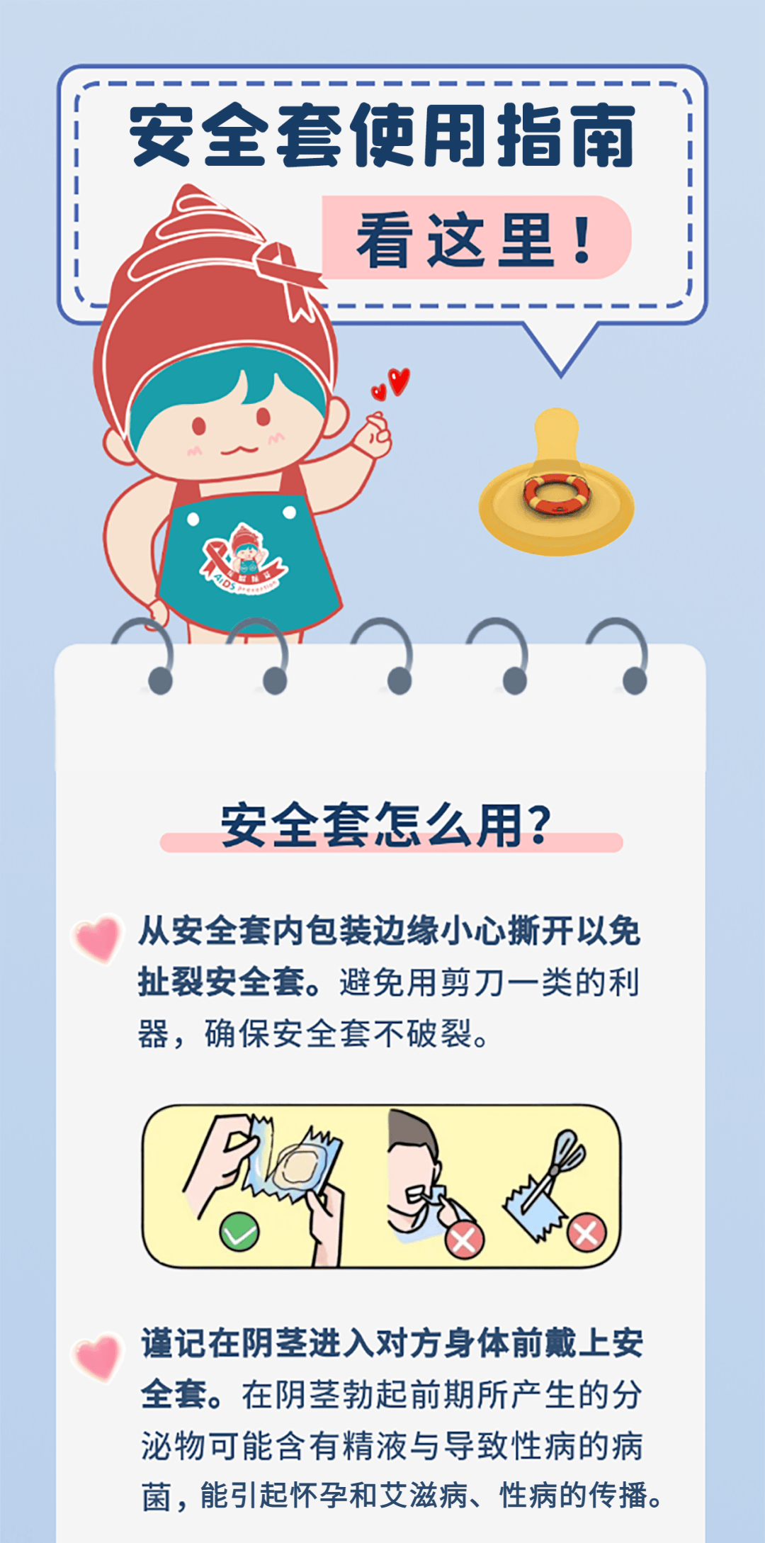 不懂就问:用了安全套就能防艾滋?这些错误用法,很危险……