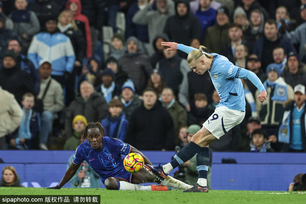 英超-哈兰德传射建功福登破门 曼城3-1逆转切尔西升第4