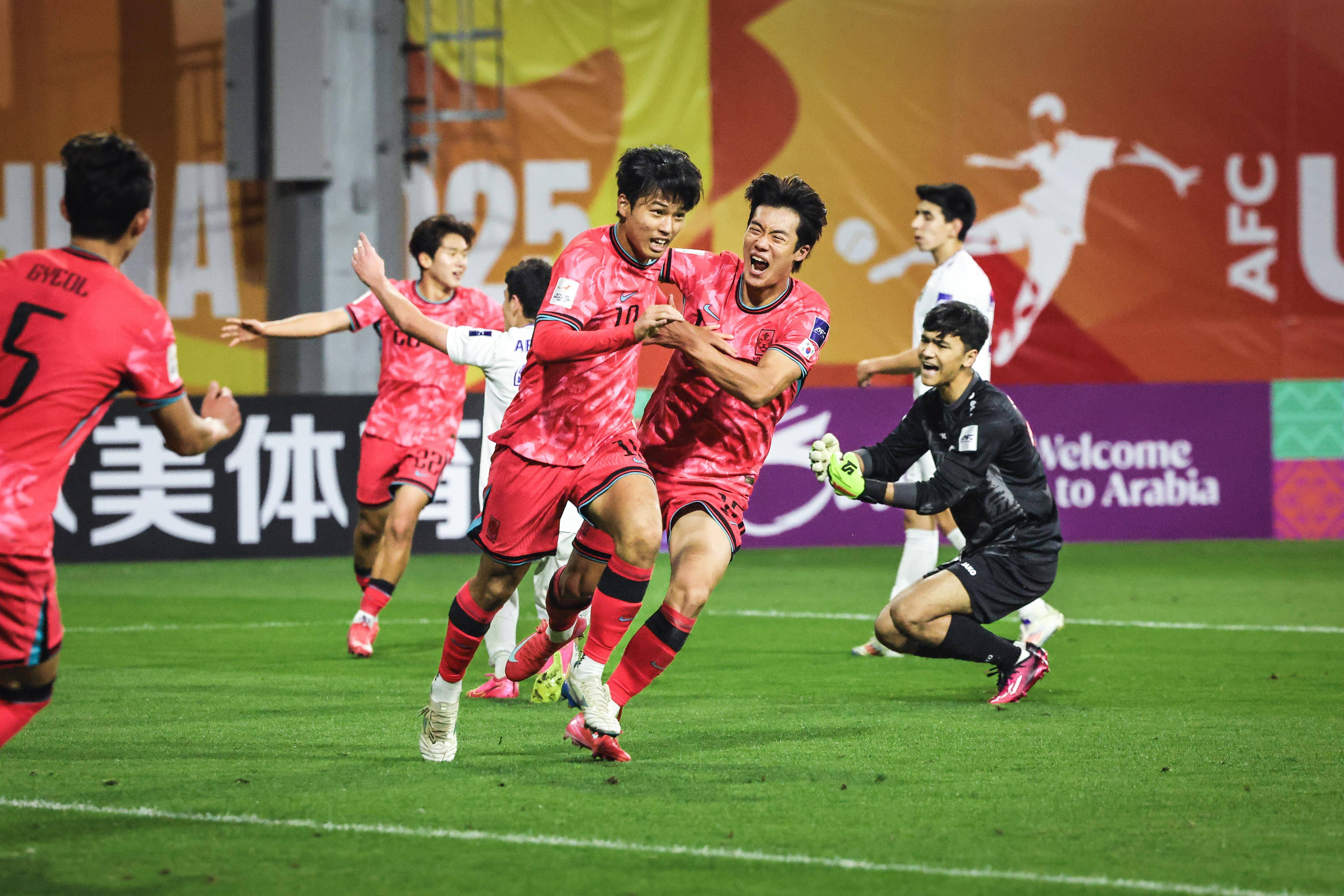 【U20亚洲杯】四强出炉，日韩沙澳挺进世青赛