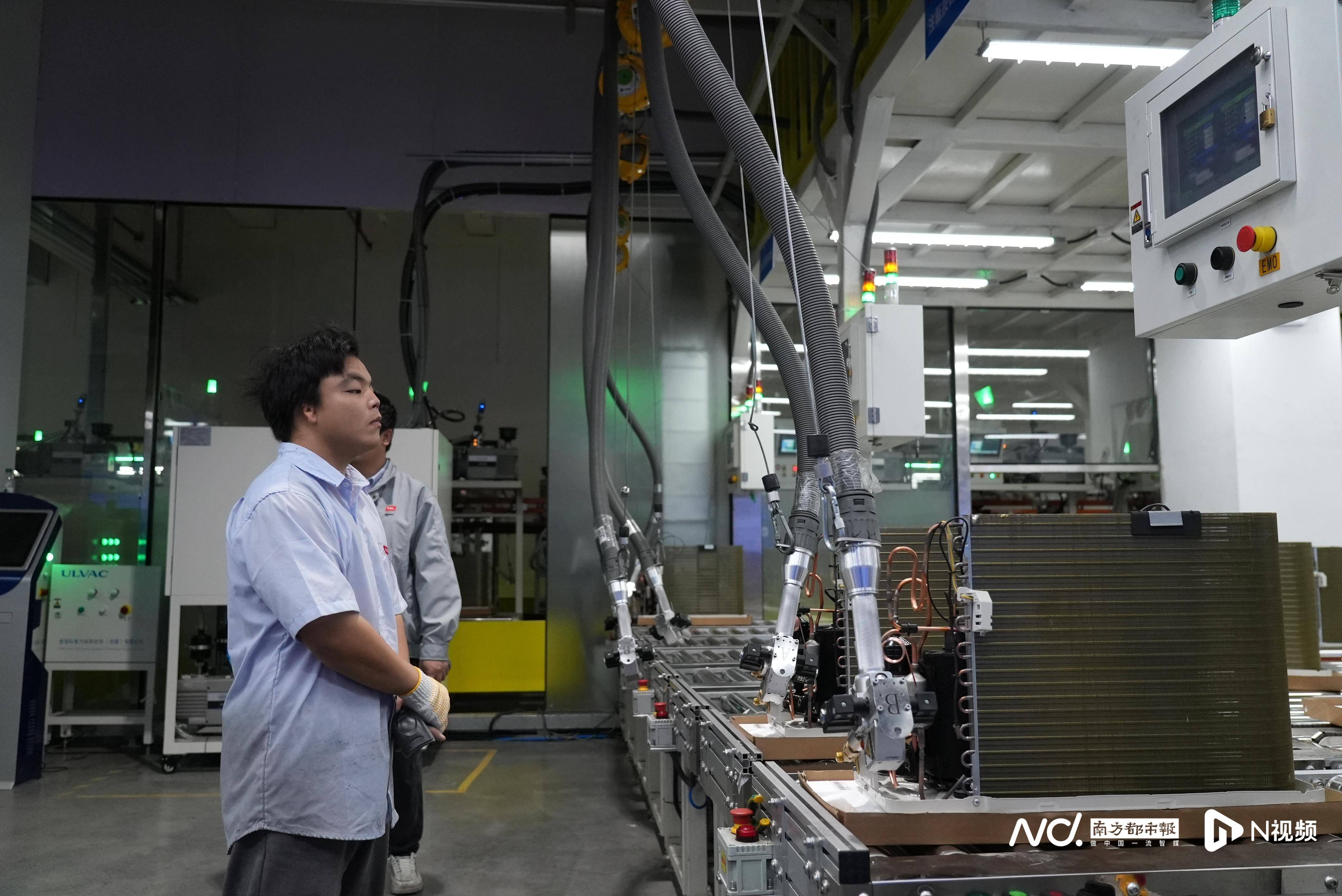 AI赋能生产,中山TCL空调平均每8秒下线一台空调