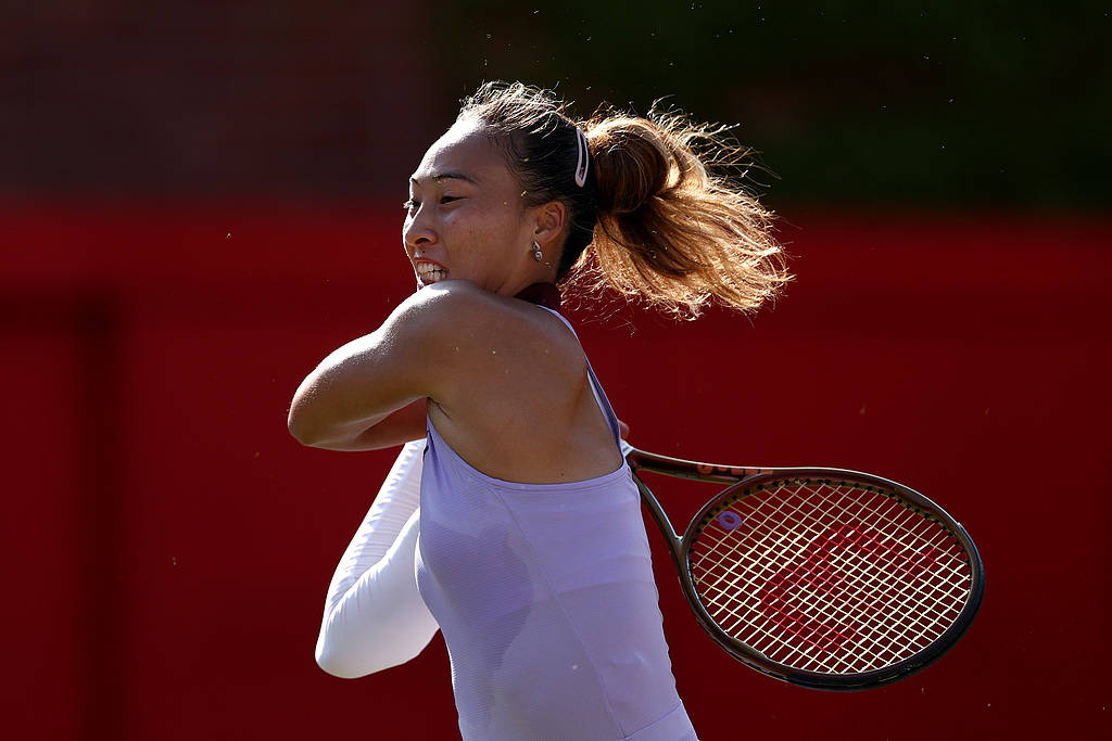 伦敦赛：郑钦文1-2不敌阿尼西莫娃 无缘决赛仍创草地最佳