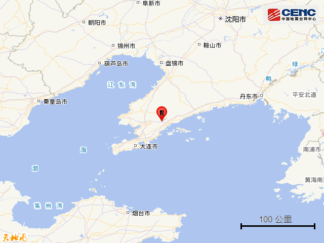 刚刚，辽宁大连发生地震