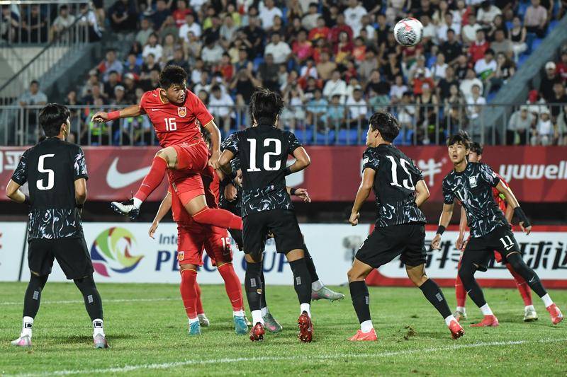 中国U16男足2分钟2球3-4韩国队 获“和平杯”季军