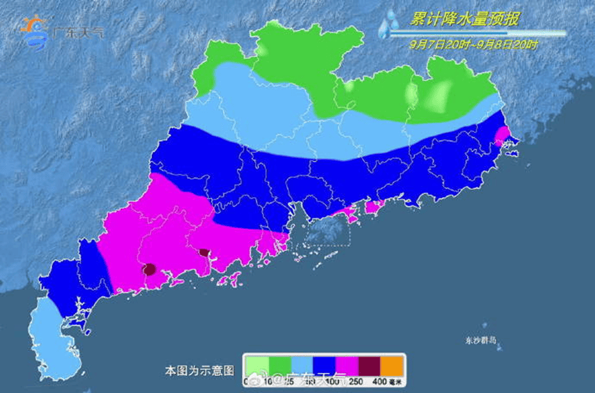 台风“塔巴”携风雨直扑广东！南方大部高温天气逐渐收敛｜温度记